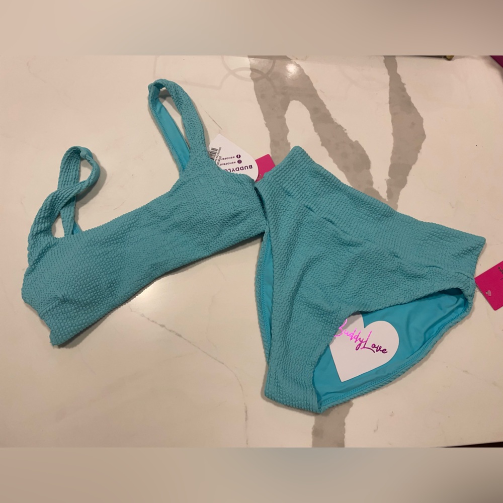 Buddy Love Blue Swimsuit in Medium. Never worn, tags still on.